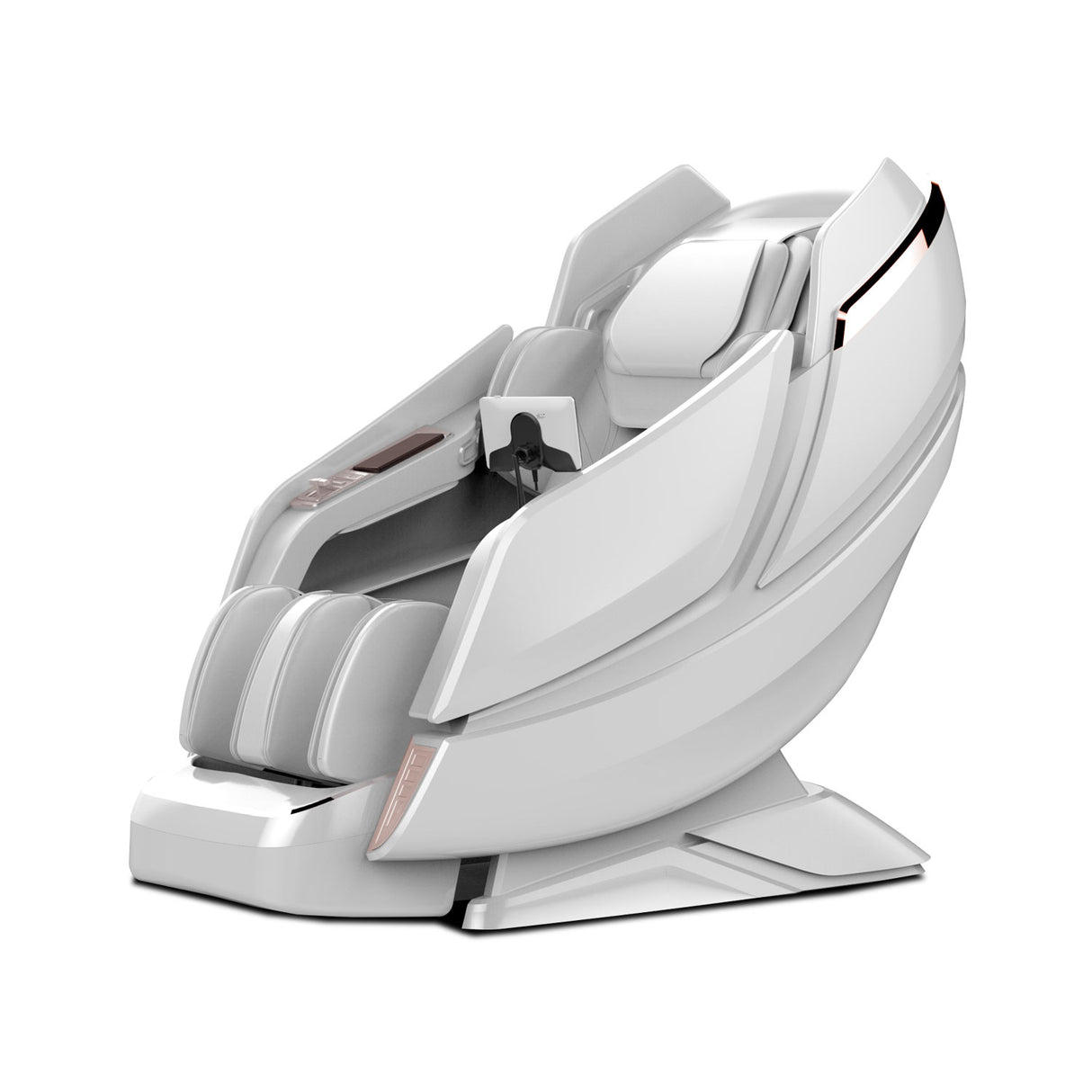 Dios Massage Chair 8D AI Dual Air Tech Touch Roller SL-track with Brain Relaxation Program Dios-1288 White