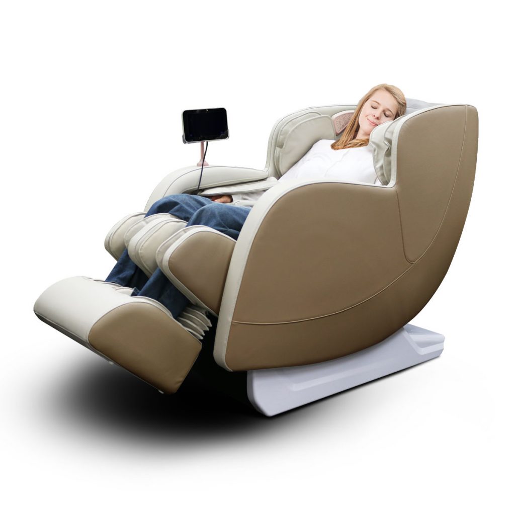 Dios Massage Chair 6D Dual Core Air Roller SL-track Dios-6800 Black/Gray