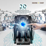 Kahuna Massage Chair 4D+@ HSL-Track Voice Recognition Zero-Gravity Full-Body Massage Chair, Tablet Remote Hubot4D HM-078 - Champaign