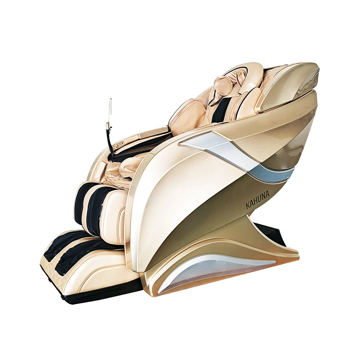 Kahuna Massage Chair 4D+@ HSL-Track Voice Recognition Zero-Gravity Full-Body Massage Chair, Tablet Remote Hubot4D HM-078 - Champaign