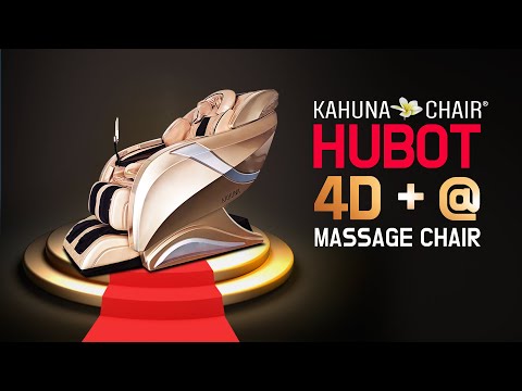 Kahuna Massage Chair 4D+@ HSL-Track Voice Recognition Zero-Gravity Full-Body Massage Chair, Tablet Remote Hubot4D HM-078 - Champaign